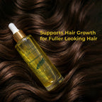 Organic Rosemary Oil for Hair Growth with Biotin, Castor Oil & Peppermint