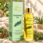 Organic Rosemary Oil for Hair Growth with Biotin, Castor Oil & Peppermint